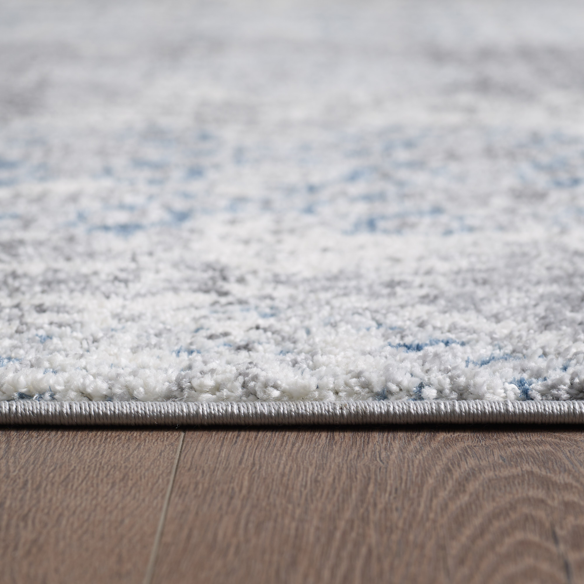Darius Abstract Patch Blue Rug - Image 3