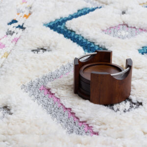 Lola Chevron Shag Rugs