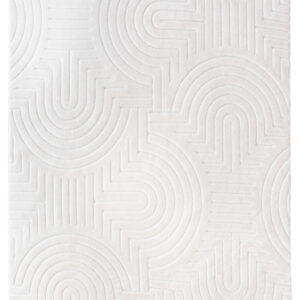 Velvet Cream Circles rugs