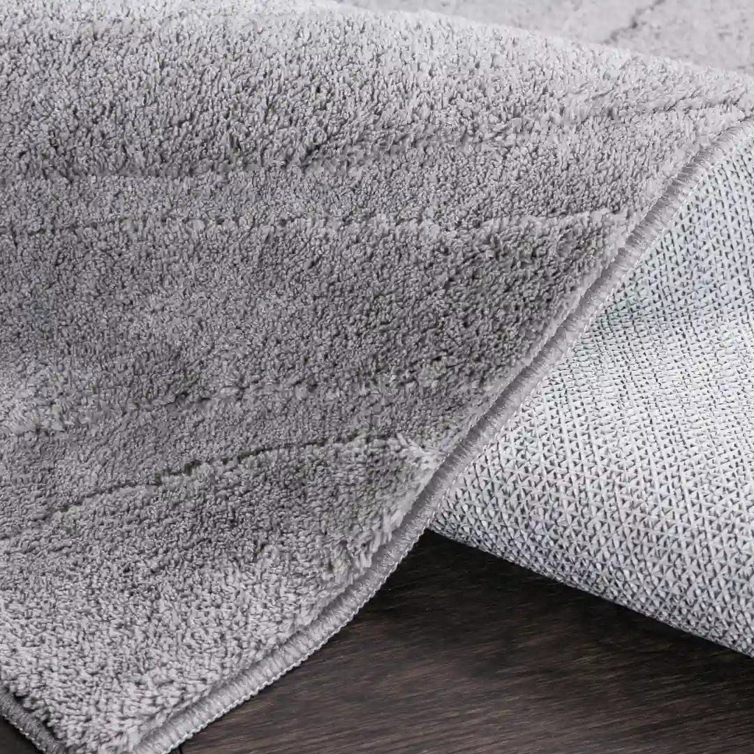 Pearl Grey Waves Rugs - Image 4